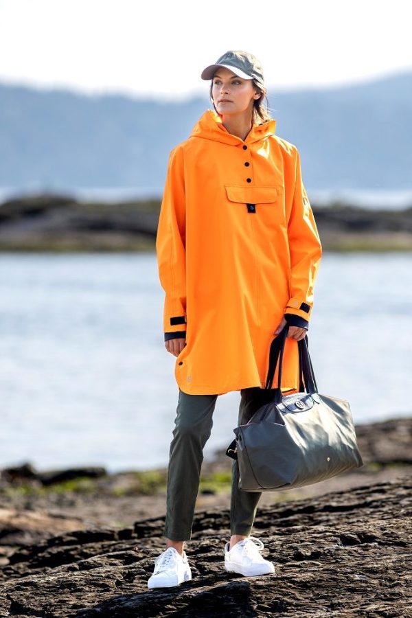 RAIN CAPE - Orange