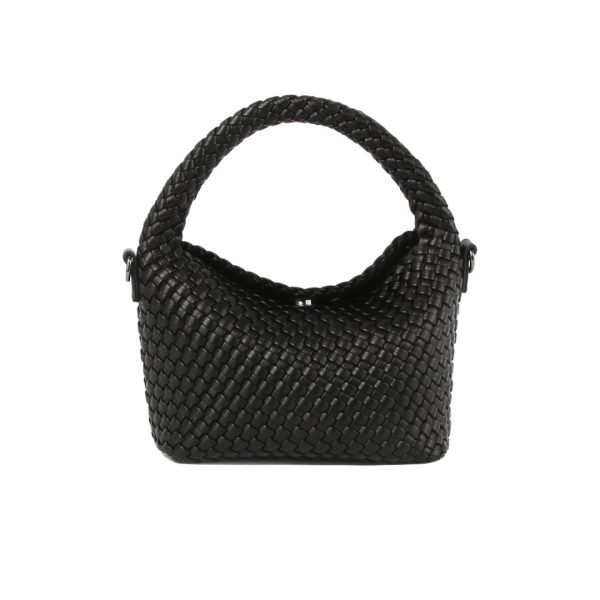 TWIST BRAIDED SOFT STRUCTURE- Black