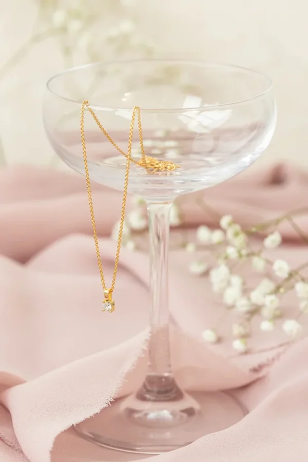 LOTTIE NECKLACE - Clear