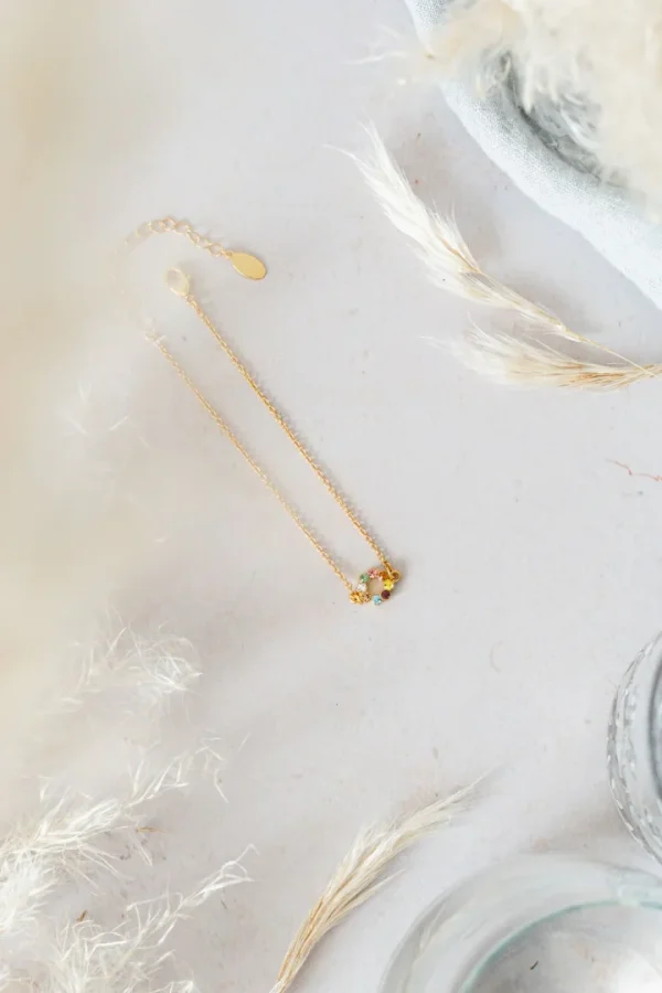 FLOWER SWAROVSKI ARMBÅND - Colorsplash