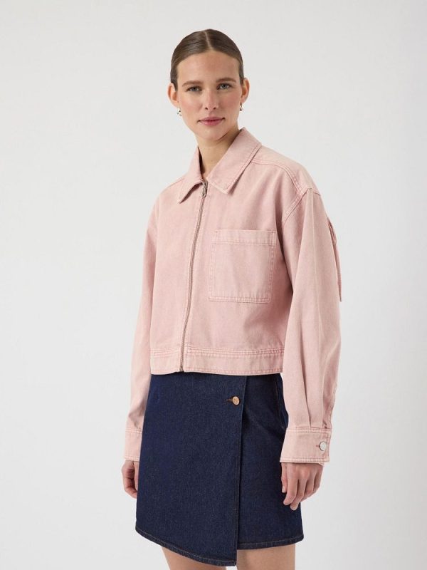 YASSUN LS CROP DENIM JACKET S. - FEST