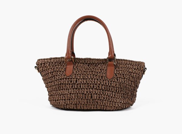 NOHR RIO STRAWBAG - Brown