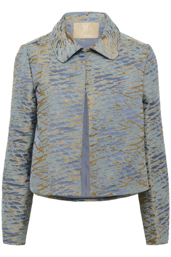 CUSOFIE STRIGHT JACKET-Blue/gold