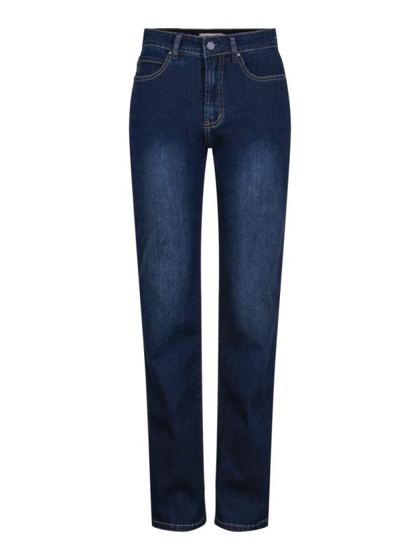 SUPER JEANS-STRAIGHT LEG-Dark jeans blue