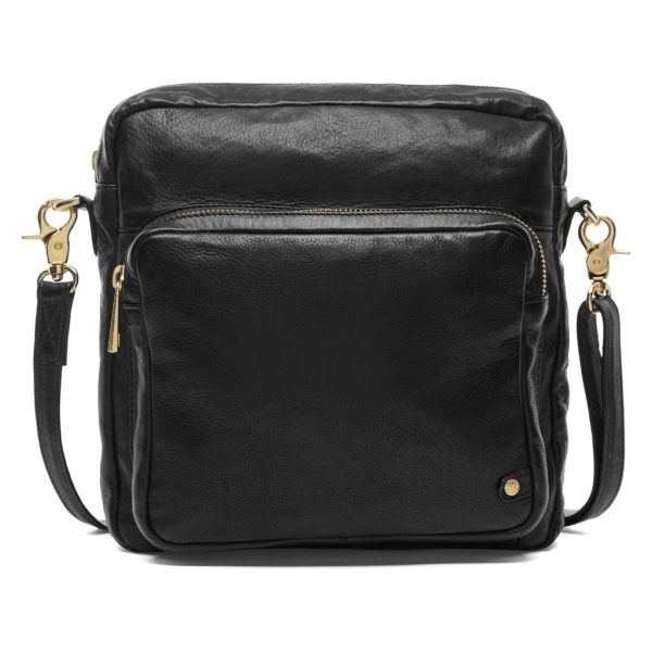CROSSOVER MED LOMME I FRONT- Black