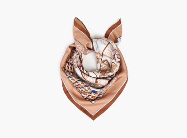 NOHR MARTHA SILKESKJERF 65X65- Chamel 17