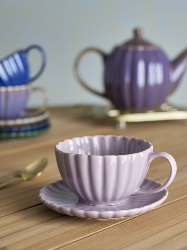 LATINA KOPP M/TALLERKEN - Rosa