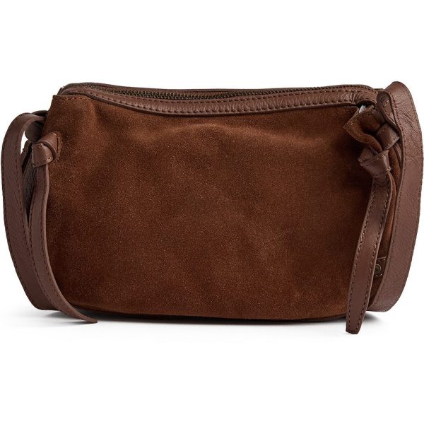 COSSOVER SEMSKET SKINNVESKE- Cognac