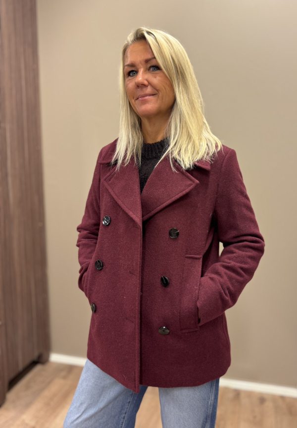 SATINAPW JAKKE - Tawny port