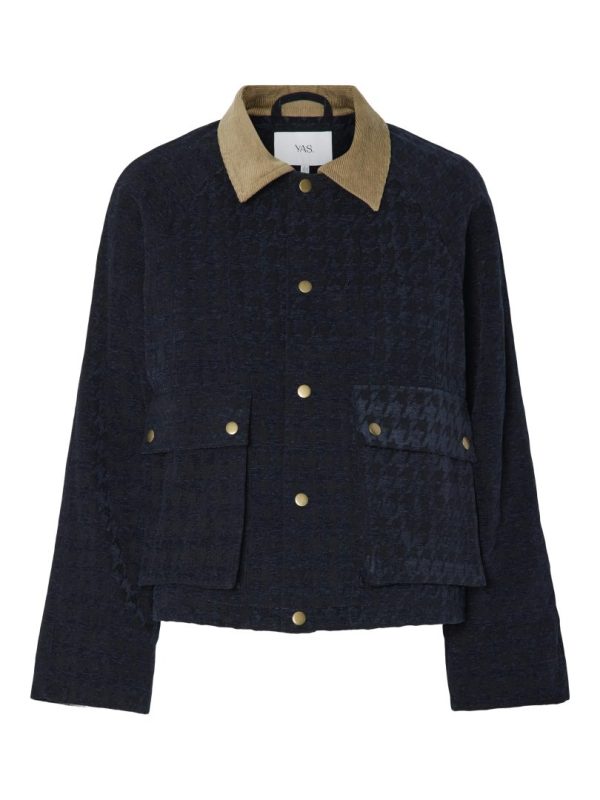 YASVICKY LS JACKET- Navy blazer