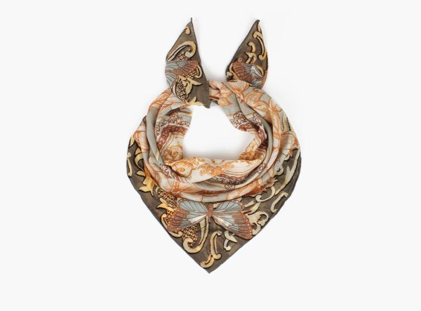 NOHR ANNA ULLSKJERF 90x90cm - Olivengrønn