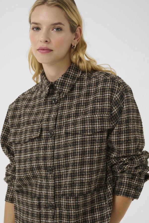 SISSEMAIPW JACKET- Black check