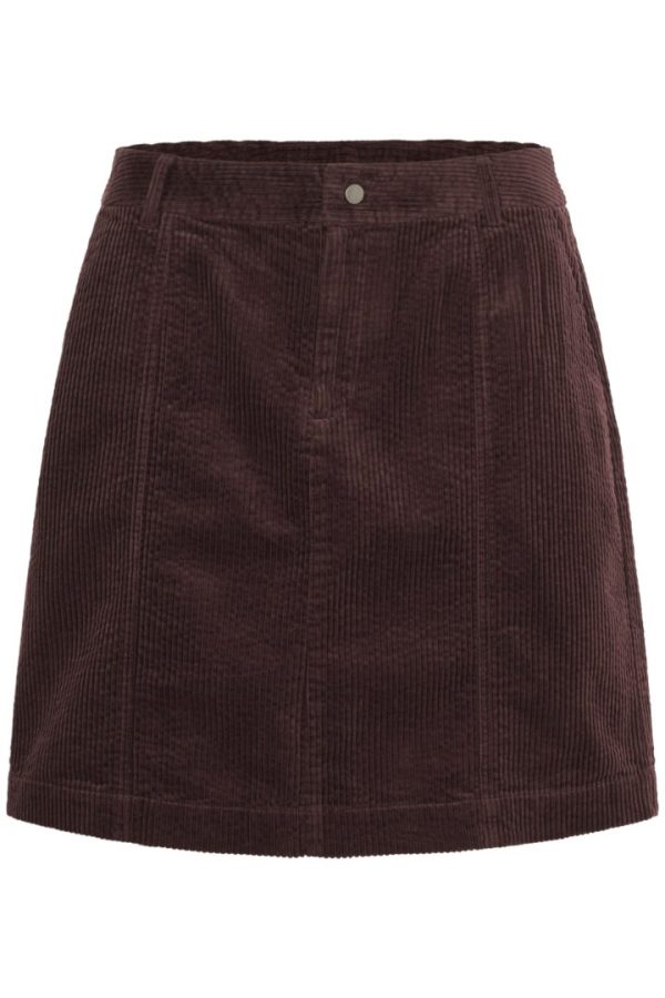 CUBAELA KLAY SKIRT- Bitter chocolate