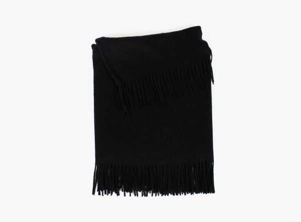 NOHR ODA HALS M/FRYNSER - Sort