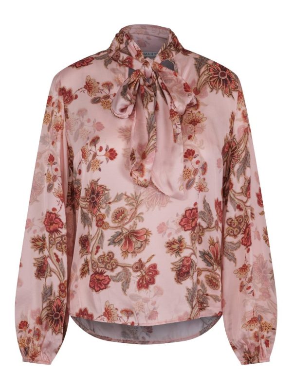 BOW BLOUSE- Flower