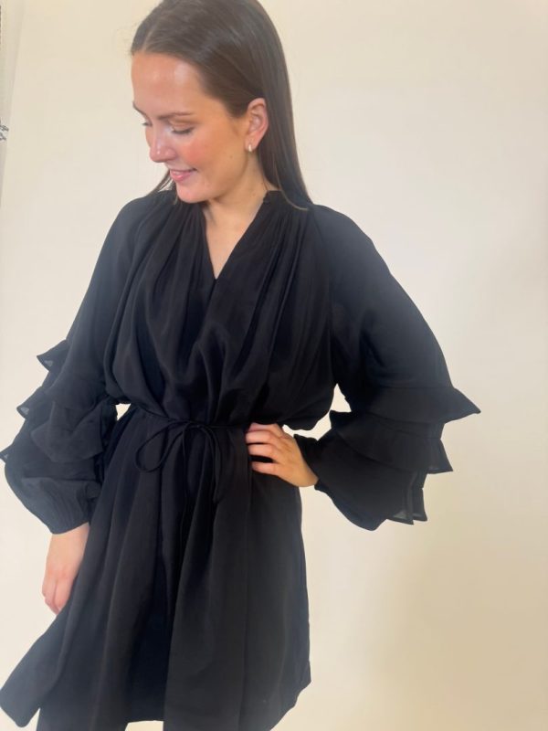 YASTEMURA LS DRESS S. - Black