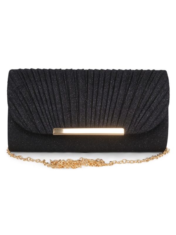 LUREX PARTY BAG - Black
