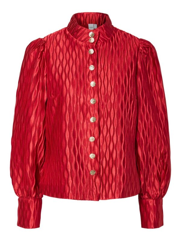 YASRIPPLE LS SHIRT - Jester red