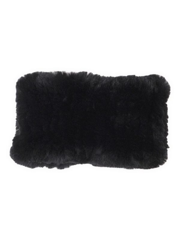 RABBIT COLLAR/ HEADBAND- Black