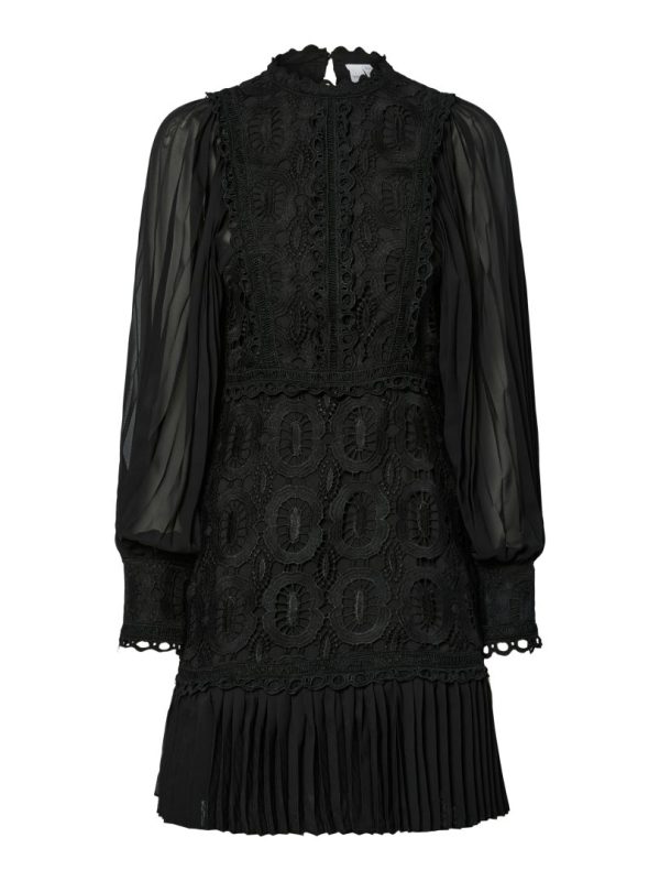 YASLAMINDA LS DRESS - SHOW -Black