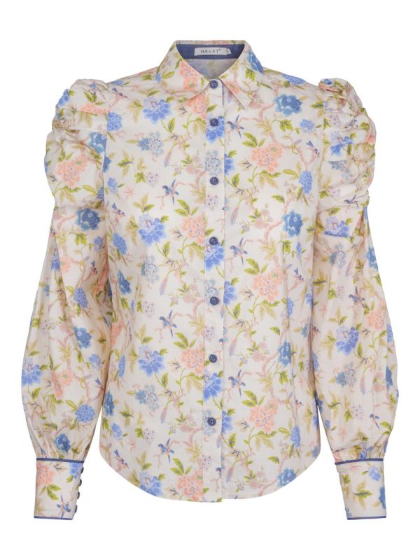 SLEEVE BLOUSE - Flower
