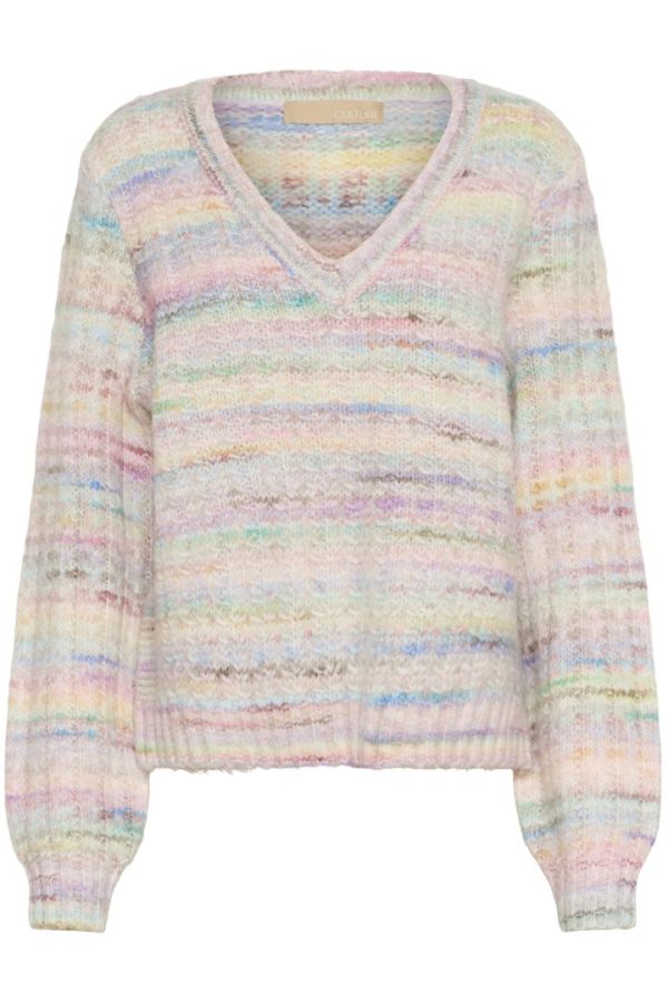 CUBILO PULLOVER- Pink multi