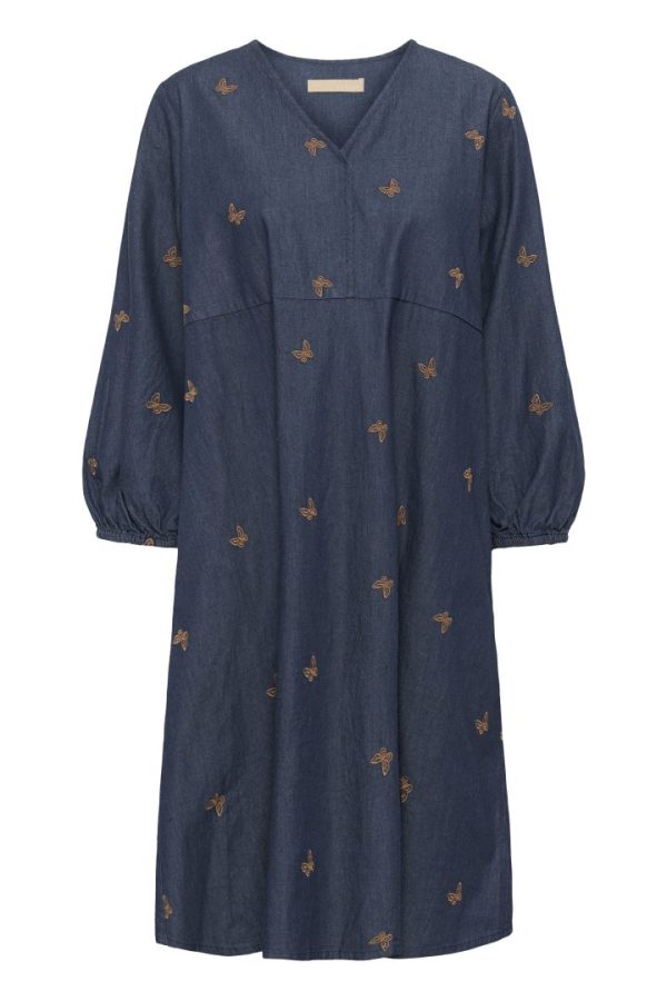 CUFILIPA MICHELLE SHORT DRESS- Rinse wash