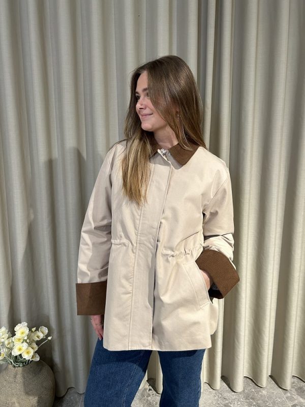 YASANCA LS PARKA JACKET - Oxford tan