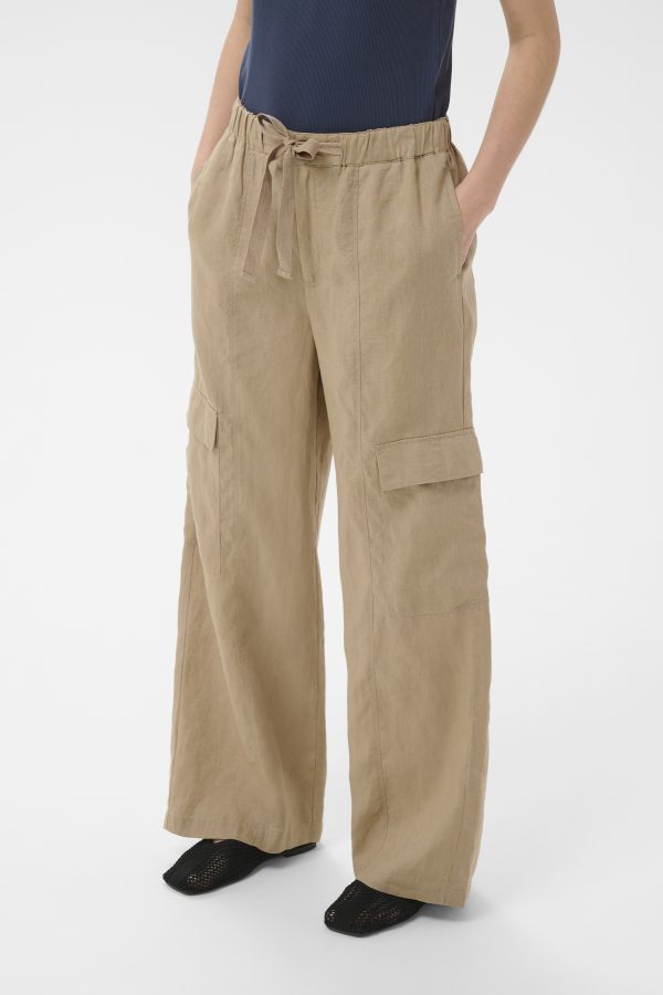 ATENAPW PANTS- Silver mink