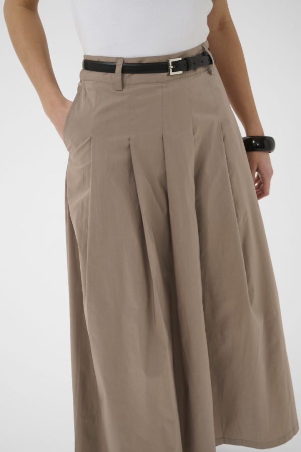 CUASTRID ANTOINETT SKIRT - Pine bark