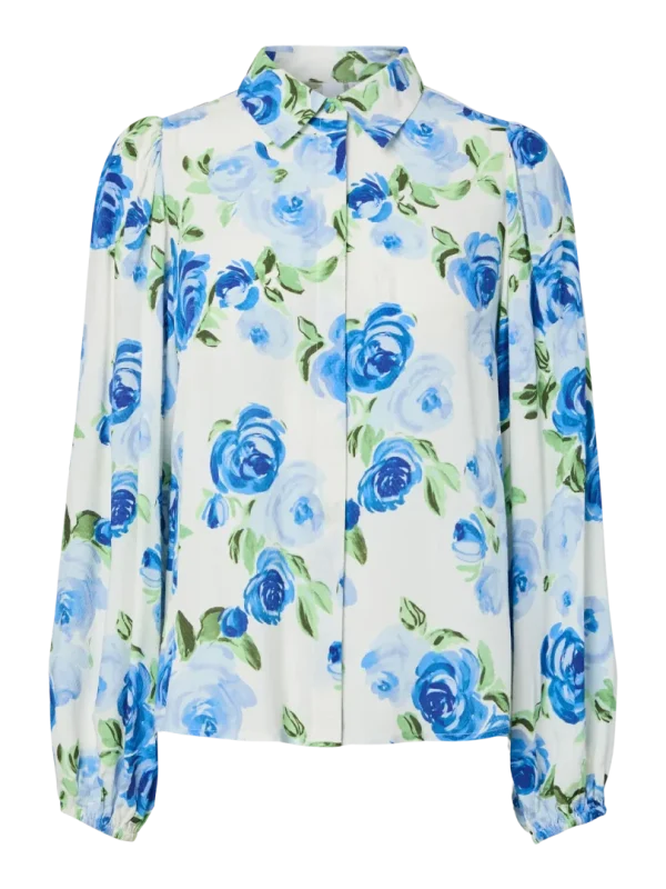 YASASINA LS SHIRT S. NOOS - Star white/Emula