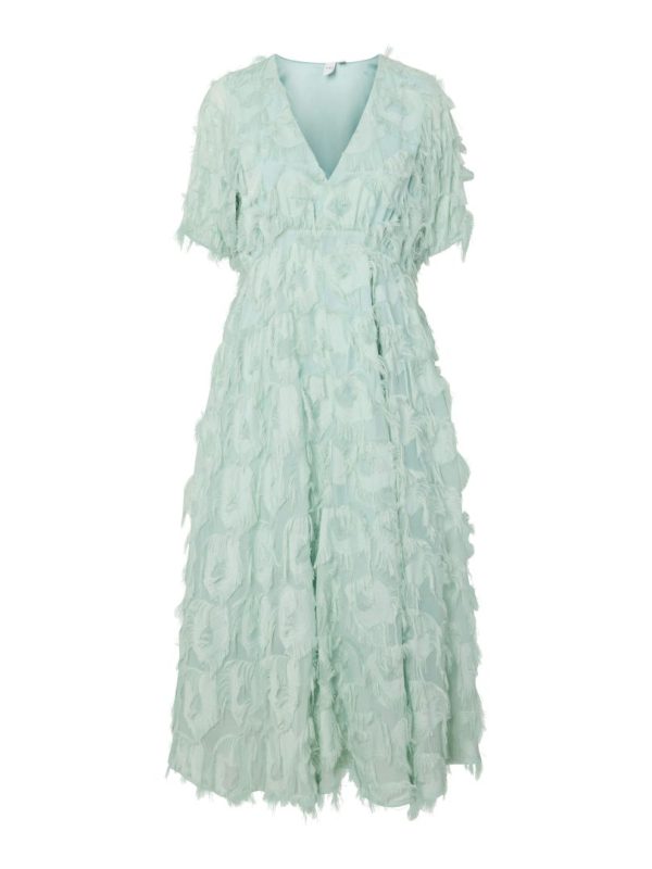 YASPAZYLLA 2/4 MIDI DRESS SHOW- Surf spray