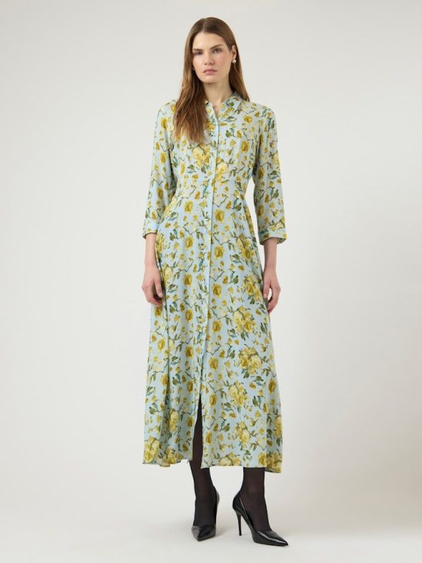 YASSAVANNA LONG SHIRT DRESS S. NOOS - Skyway/Matira