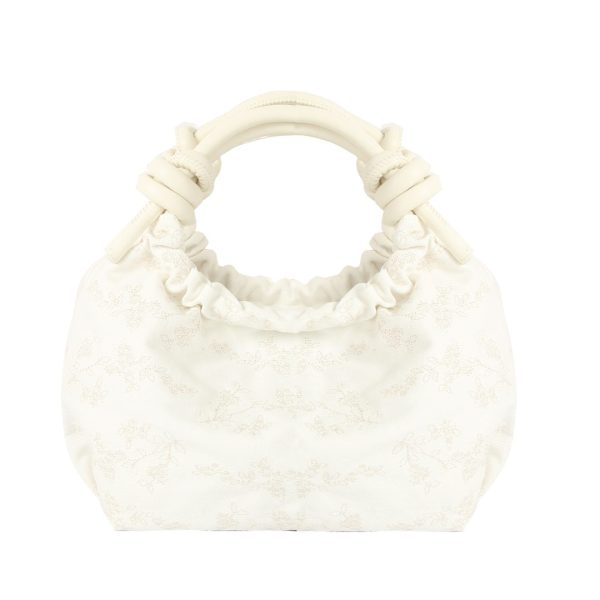 JOLLY CANVAS EMBRIODERY - Pearl