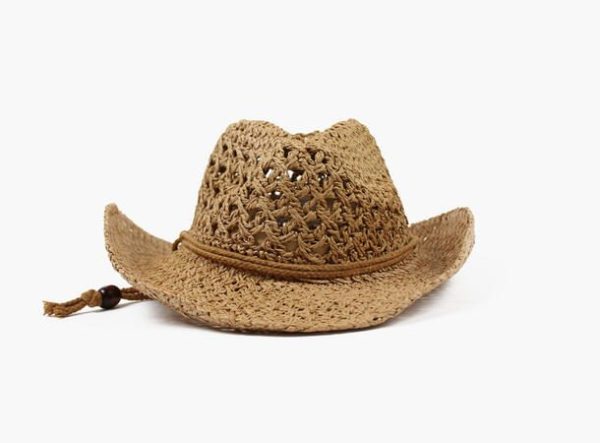 COWBOY STRÅHATT- BEIGE