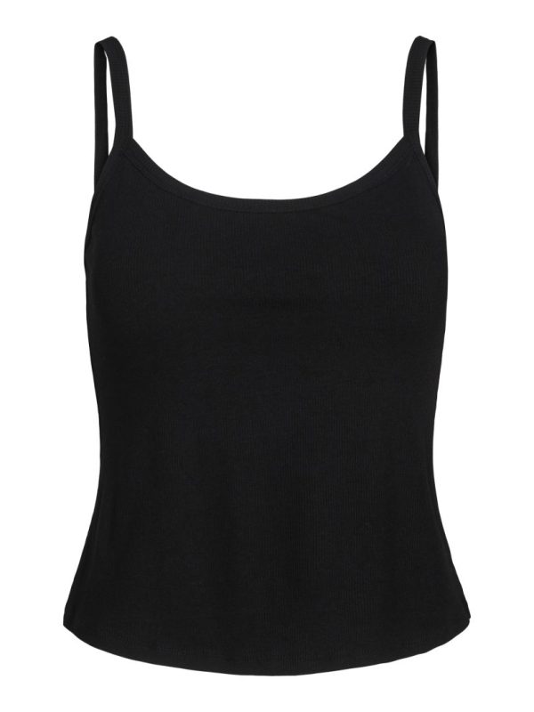 HAUST RIB SINGLET- Black