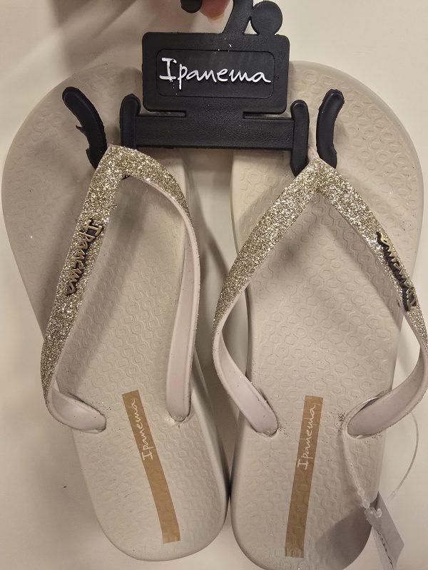 IPANEMA FLIP FLOP- Beige/glitter