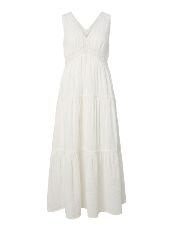 YASAINNI SL ANKLE DRESS - Star white