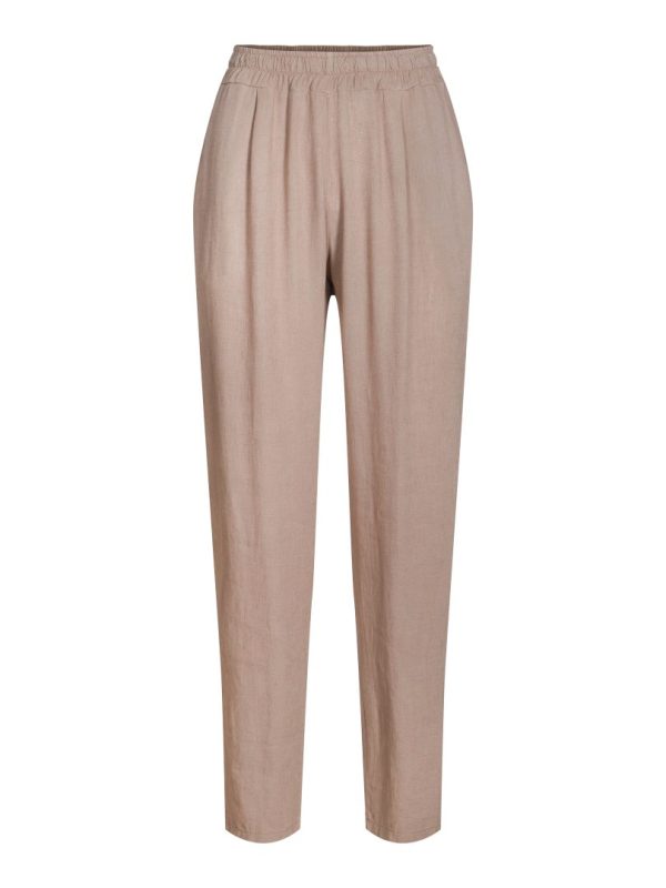 CASUAL TROUSER- Dark sand