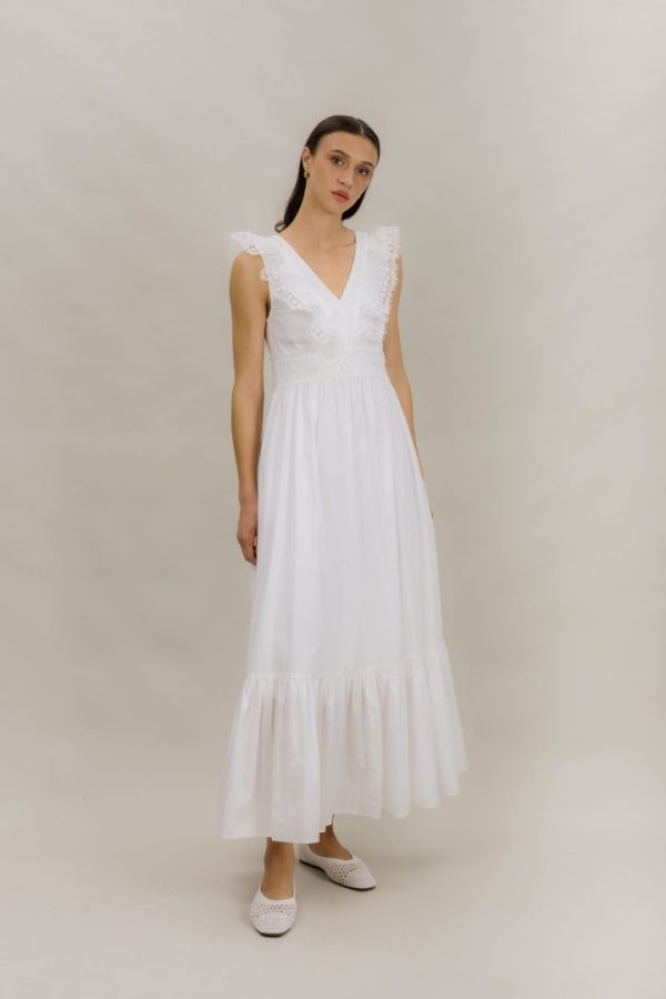 TAYLOR DRESS - White