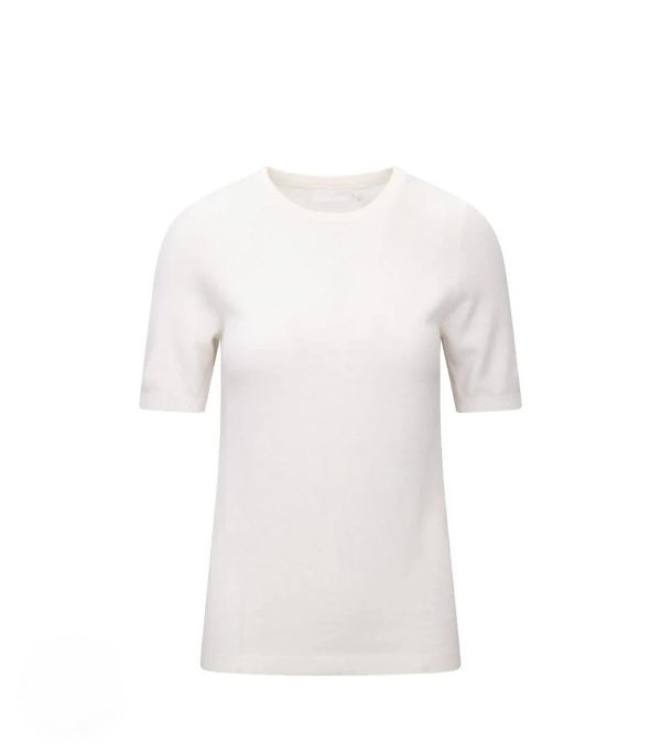 MERTINA SS TOP - Cream