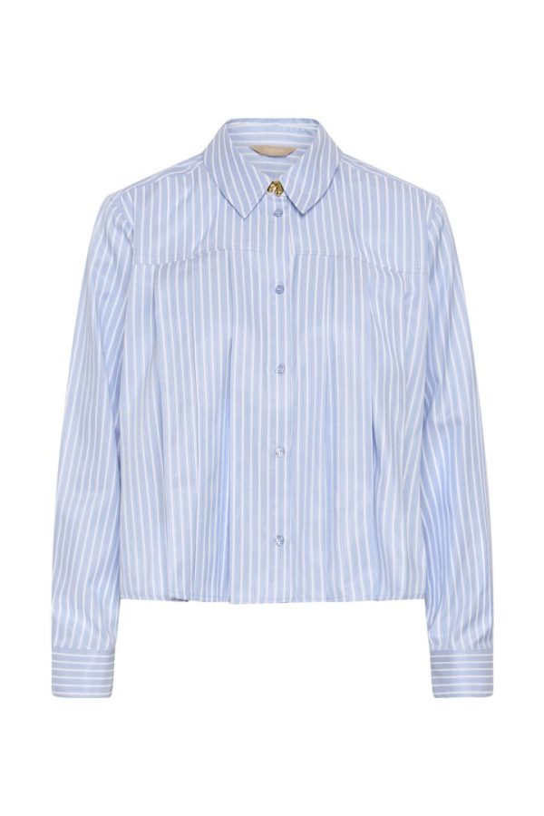 CUMANGA SHIRT- Blue/white stripe