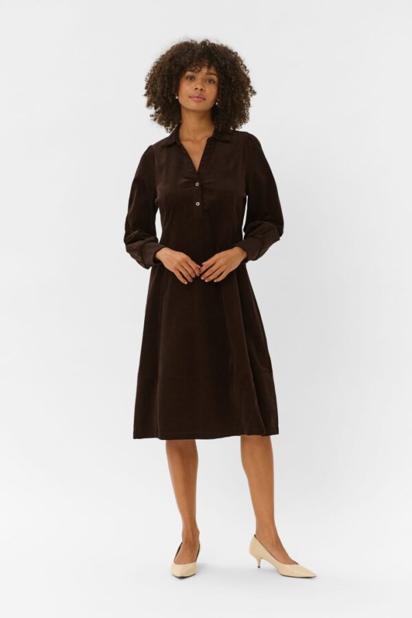 CUMISSY RHAENA DRESS- Coffee bean