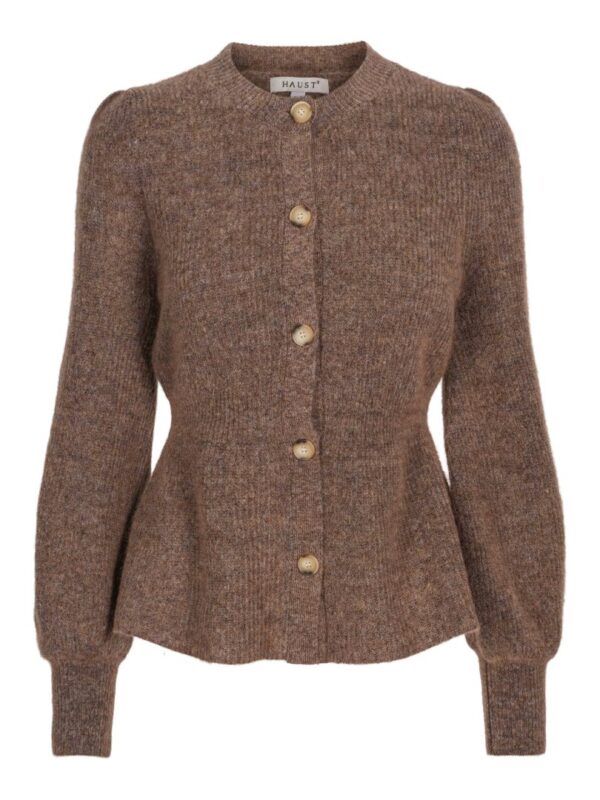 FEMININE LUXURY CARDIGAN - Taupe
