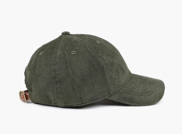 CORDFLØYEL CAPS - Olive